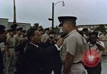 Standbild Vietnamesischen Präsidenten Nguyen Van Thieu Guam, 1967, aus Sekunde 26 historischem Filmmaterial Videoclip 65675047096