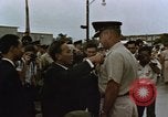 Standbild Vietnamesischen Präsidenten Nguyen Van Thieu Guam, 1967, aus Sekunde 30 historischem Filmmaterial Videoclip 65675047096