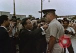 Standbild Vietnamesischen Präsidenten Nguyen Van Thieu Guam, 1967, aus Sekunde 32 historischem Filmmaterial Videoclip 65675047096