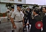 Standbild Vietnamesischen Präsidenten Nguyen Van Thieu Guam, 1967, aus Sekunde 42 historischem Filmmaterial Videoclip 65675047096