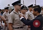 Standbild Vietnamesischen Präsidenten Nguyen Van Thieu Guam, 1967, aus Sekunde 58 historischem Filmmaterial Videoclip 65675047096