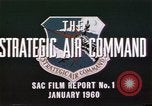 Standbild Strategic Air Command Nebraska United States USA, 1960, aus Sekunde 19 historischem Filmmaterial Videoclip 65675047102