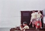 Image of USS Shangri La (CV-38) Bikini Atoll Marshall Islands, 1946, second 25 stock footage video 65675047110