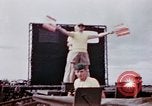 Image of USS Shangri La (CV-38) Bikini Atoll Marshall Islands, 1946, second 59 stock footage video 65675047110