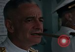 Image of Rear Admiral William I Martin Commander Sixth Fleet Mediterranean Sea, 1968, second 58 stock footage video 65675047113