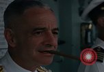 Image of Rear Admiral William I Martin Commander Sixth Fleet Mediterranean Sea, 1968, second 59 stock footage video 65675047113