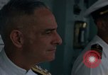 Image of Rear Admiral William I Martin Commander Sixth Fleet Mediterranean Sea, 1968, second 62 stock footage video 65675047113
