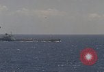 Image of US Navy Sixth Fleet maneuvers Mediterranean Sea, 1968, second 4 stock footage video 65675047114