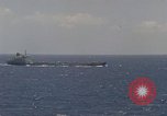 Image of US Navy Sixth Fleet maneuvers Mediterranean Sea, 1968, second 5 stock footage video 65675047114