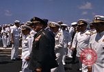Image of US Navy Sixth Fleet maneuvers Mediterranean Sea, 1968, second 28 stock footage video 65675047114