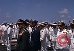 Image of US Navy Sixth Fleet maneuvers Mediterranean Sea, 1968, second 29 stock footage video 65675047114