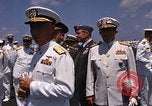 Image of US Navy Sixth Fleet maneuvers Mediterranean Sea, 1968, second 34 stock footage video 65675047114