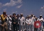 Image of US Navy Sixth Fleet maneuvers Mediterranean Sea, 1968, second 50 stock footage video 65675047114
