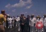 Image of US Navy Sixth Fleet maneuvers Mediterranean Sea, 1968, second 52 stock footage video 65675047114