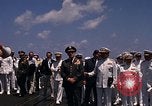 Image of US Navy Sixth Fleet maneuvers Mediterranean Sea, 1968, second 57 stock footage video 65675047114