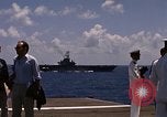 Image of Navy weaponry air show aboard USS Independence Mediterranean Sea, 1968, second 3 stock footage video 65675047115