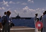 Image of Navy weaponry air show aboard USS Independence Mediterranean Sea, 1968, second 4 stock footage video 65675047115