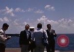 Image of Navy weaponry air show aboard USS Independence Mediterranean Sea, 1968, second 8 stock footage video 65675047115