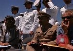Image of Navy weaponry air show aboard USS Independence Mediterranean Sea, 1968, second 11 stock footage video 65675047115