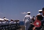 Image of Navy weaponry air show aboard USS Independence Mediterranean Sea, 1968, second 19 stock footage video 65675047115
