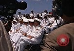 Image of Navy weaponry air show aboard USS Independence Mediterranean Sea, 1968, second 30 stock footage video 65675047115
