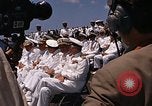 Image of Navy weaponry air show aboard USS Independence Mediterranean Sea, 1968, second 31 stock footage video 65675047115