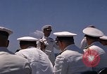 Image of Navy weaponry air show aboard USS Independence Mediterranean Sea, 1968, second 34 stock footage video 65675047115
