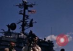 Image of Navy weaponry air show aboard USS Independence Mediterranean Sea, 1968, second 45 stock footage video 65675047115