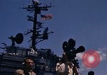 Image of Navy weaponry air show aboard USS Independence Mediterranean Sea, 1968, second 46 stock footage video 65675047115