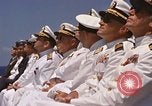 Image of Navy weaponry air show aboard USS Independence Mediterranean Sea, 1968, second 58 stock footage video 65675047115