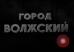 Standbild Volvograd Volzhsky Russland, 1958, aus Sekunde 1 historischem Filmmaterial Videoclip 65675047117