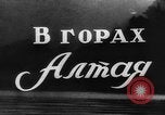 Image of Altai mountains Central Asia, 1944, second 4 stock footage video 65675047132