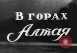 Image of Altai mountains Central Asia, 1944, second 5 stock footage video 65675047132
