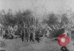 Image of graves of Allied soldiers Russia, 1918, second 3 stock footage video 65675047168