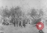 Image of graves of Allied soldiers Russia, 1918, second 12 stock footage video 65675047168