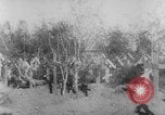Image of graves of Allied soldiers Russia, 1918, second 15 stock footage video 65675047168
