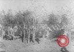 Image of graves of Allied soldiers Russia, 1918, second 16 stock footage video 65675047168