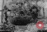 Image of graves of Allied soldiers Russia, 1918, second 33 stock footage video 65675047168