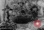 Image of graves of Allied soldiers Russia, 1918, second 34 stock footage video 65675047168