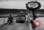 Image of German troops entering Finland Finland, 1941, second 23 stock footage video 65675047182