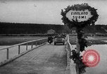 Image of German troops entering Finland Finland, 1941, second 25 stock footage video 65675047182