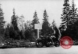 Image of German troops entering Finland Finland, 1941, second 40 stock footage video 65675047182