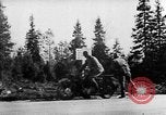 Image of German troops entering Finland Finland, 1941, second 42 stock footage video 65675047182