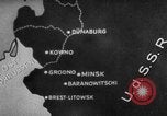 Image of German troops attack and take city of Kaunas Lithuania, 1941, second 1 stock footage video 65675047183