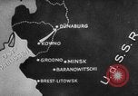 Image of German forces enter Latvia on Eastern Front Latvia, 1941, second 3 stock footage video 65675047185