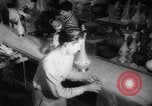 Image of popcorn stuffing New York United States USA, 1959, second 30 stock footage video 65675047253