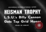 Image of Heisman Trophy New York United States USA, 1959, second 3 stock footage video 65675047255