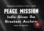 Image of Dwight D Eisenhower India, 1959, second 5 stock footage video 65675047256
