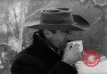 Image of herd of cattle Canada, 1959, second 37 stock footage video 65675047257