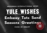 Image of Yule greeting Washington DC USA, 1959, second 4 stock footage video 65675047258